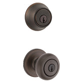 Kwikset 92420-045 Project Pack, Knob Handle, Cove Design, Venetian Bronze